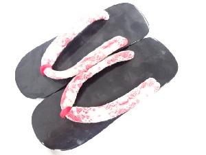 漆塗り　桐下駄(24センチ)